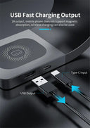 Magnetic Wireless Charger - Charges 3 Devices