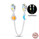 Sterling Silver Sparkling Zircon Star
