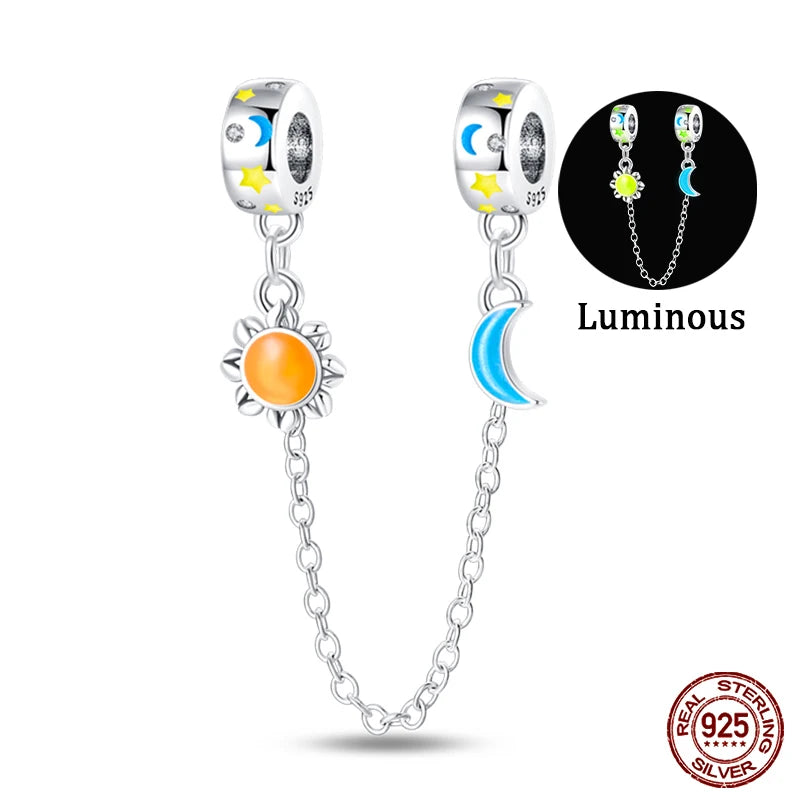 Sterling Silver Sparkling Zircon Star
