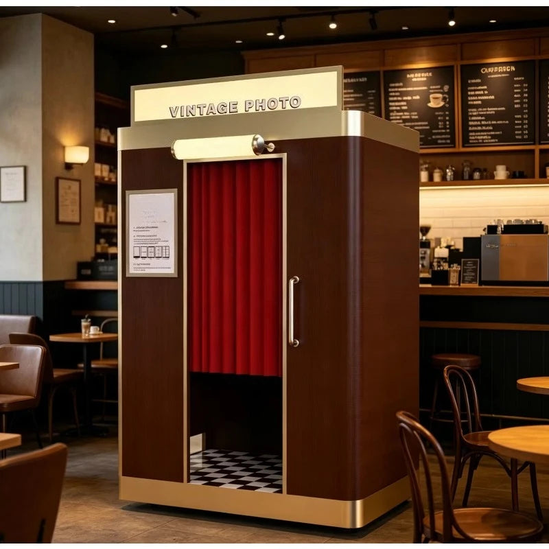 Wooden Touchscreen Photo Booth