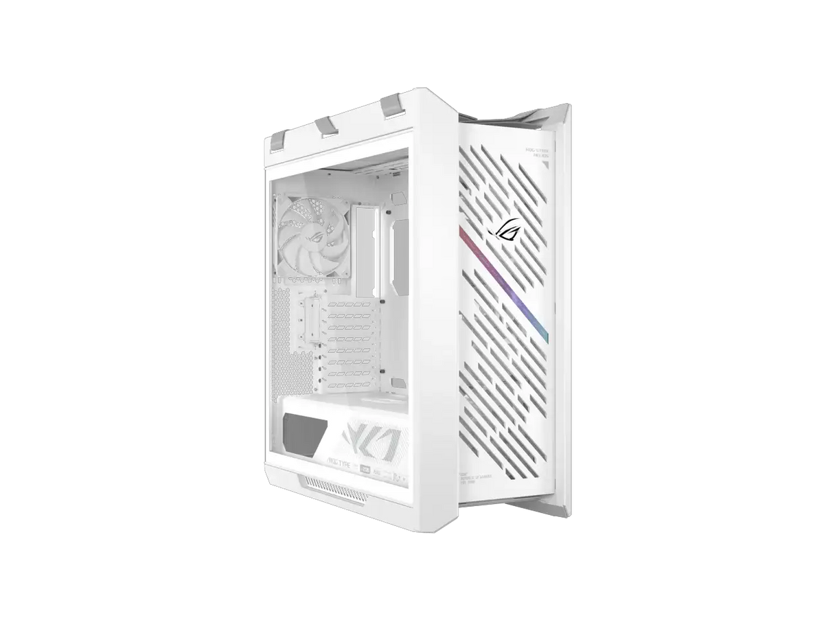 The ASUS ROG Strix Helios II White Edition is an EATX — product view 2