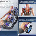 Ergonomic Zero Gravity Massage Chair, Shiatsu Technology, Full Body Airbags, Foot Roller, Calf Kneading, Bluetooth, Home Comfort