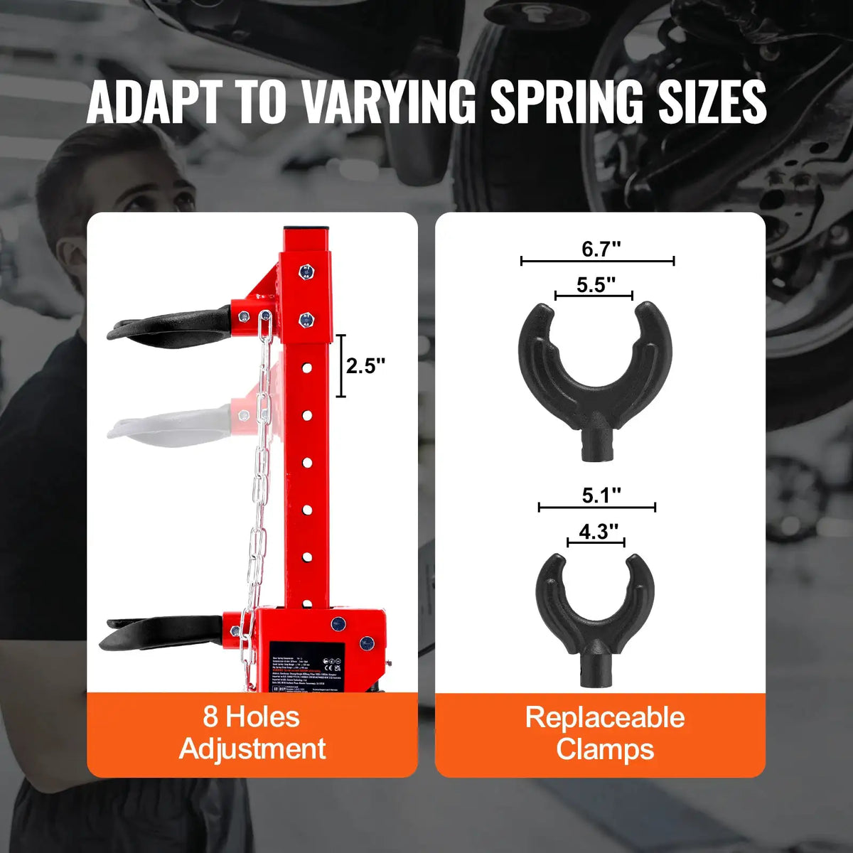 Hydraulic Strut Spring Compressor — product image 3