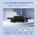 Electric Fascia Massage Roller Muscle Relaxation Roller Massager Fitness Body Rolling Percussive Massager Foot Leg masajeador