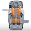 Luxury Shiatsu 4d Massage Chair Foot Spa SL Track Full Body Massage Seat zero Gravity Massage Chair