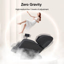 2026 New Zero Gravity Full Body Massage Chair - 10 Fixed Rollers, with Heating, Foot Massage, and Touchscreen Controls