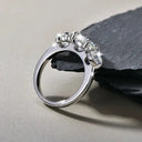 Anniversary Moissanite Ring For Couples