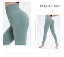 Nude Yoga Pants for Women High Waist Seamless Hip Lifting Fitness Design