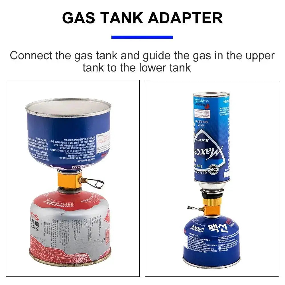 Outdoor Camping Stove Butane Refill Gas Adapter Tool