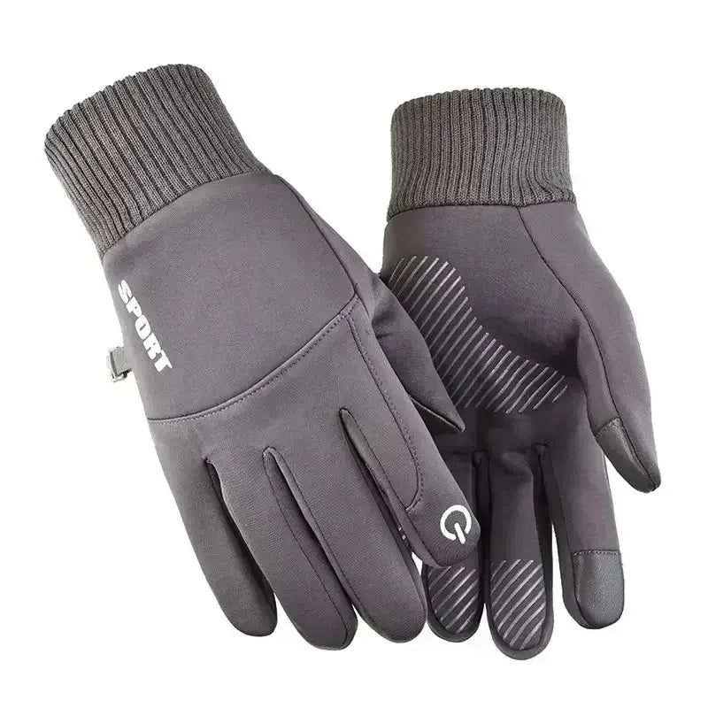 Winter Skiing Warm Gloves For Men Waterproof Touchscreen