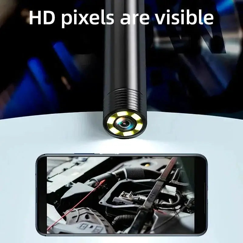 USB Type - C Flexible Endoscope Camera - 7mm Lens With 6 LEDs For Android OTG - stepyours.com