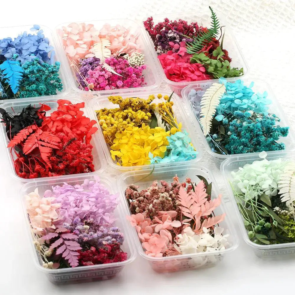 Artificial Plants And Real Dried Flowers For Home Decor