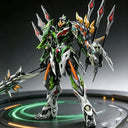 Assemble Mecha Action Figure Model Toy