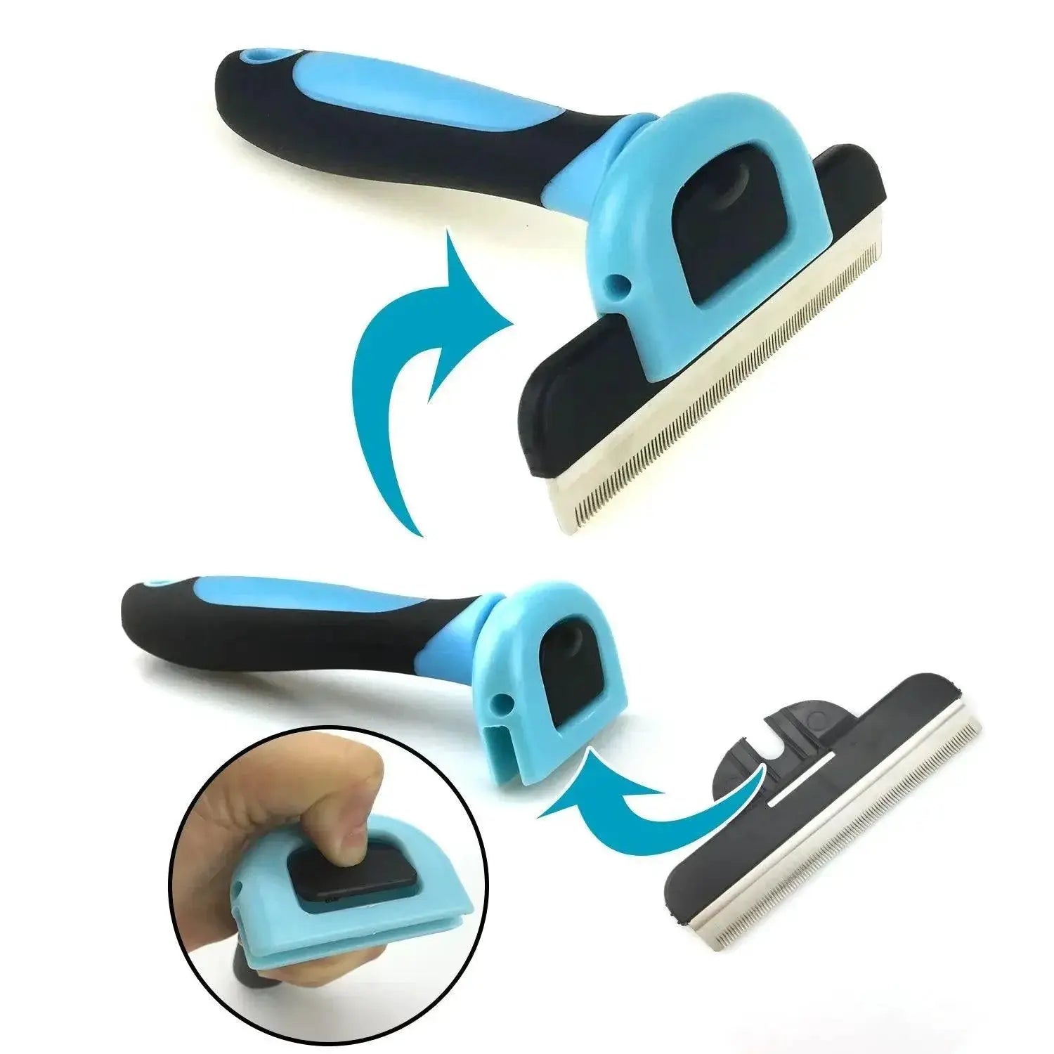 Grooming Combo Dog Hair Remover Cat Brush Pet Trimmer