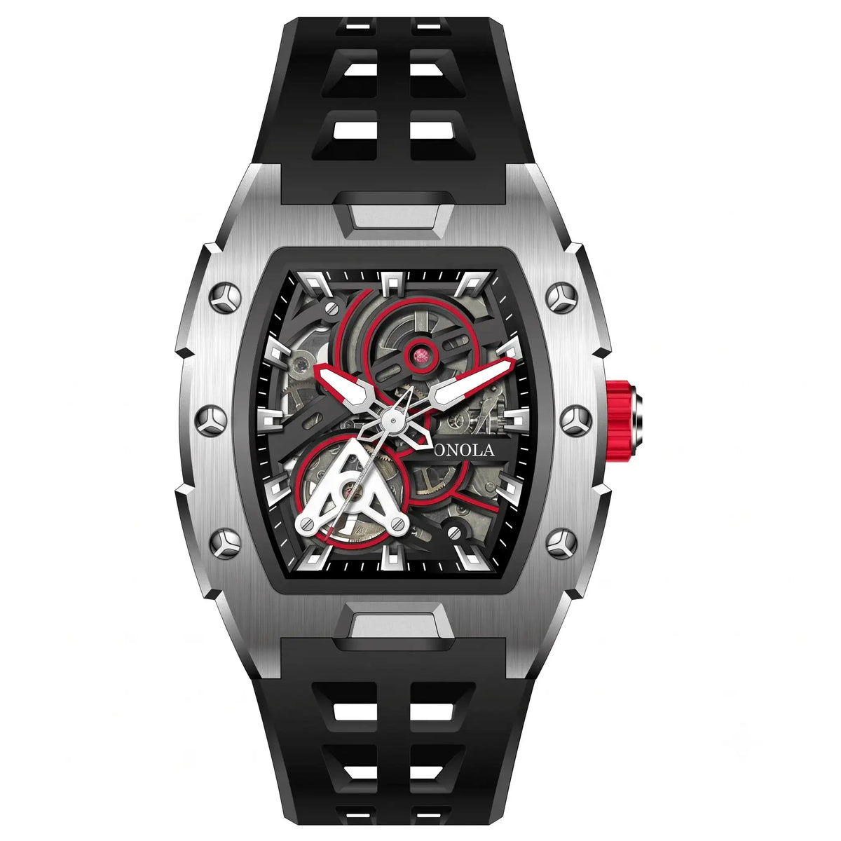 Men Automatic Skeleton Wristwatch — product image 7