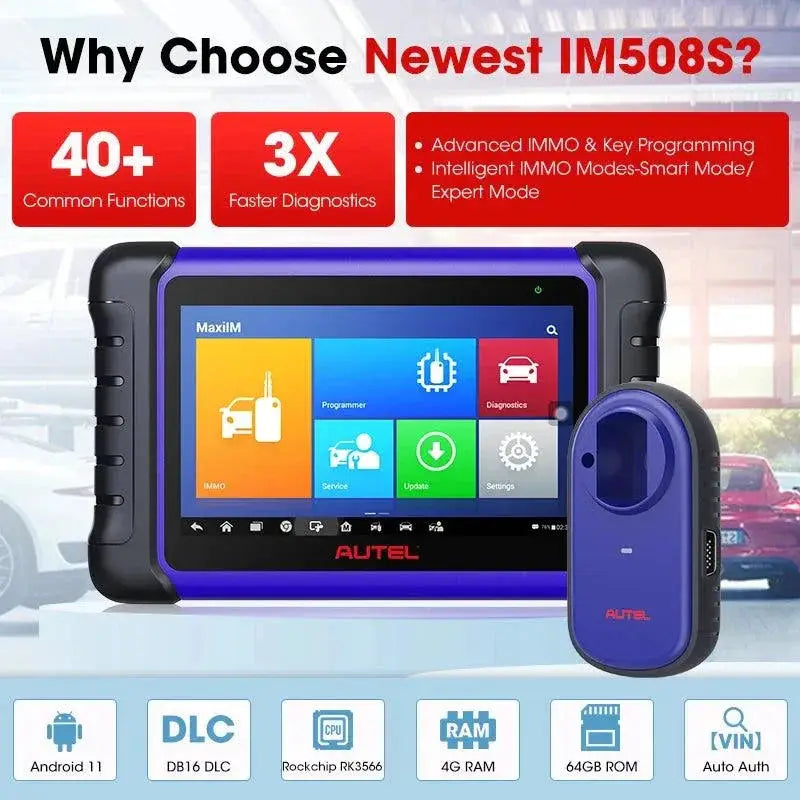 Autel MaxiIM IM508S Pro Key Fob Programmer And Tool