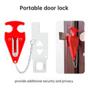 Portable Security Door Lock Travel Anti‑Theft Door Locker