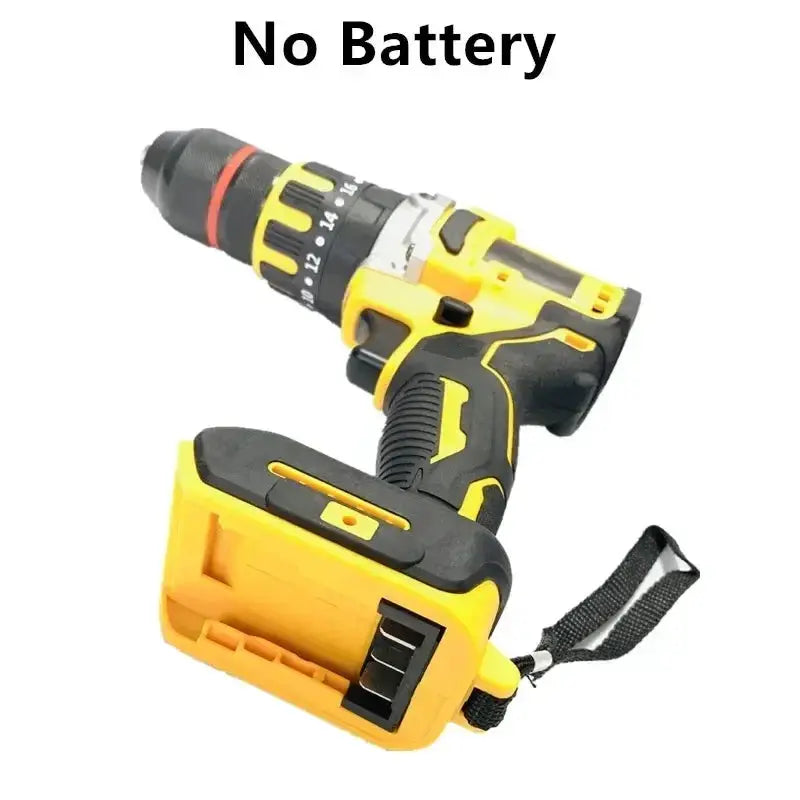 20V Cordless Brushless Hammer Drill 20 Plus 3 Torque Tool
