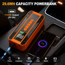 Portable Jump Starter And Air Pump Combo