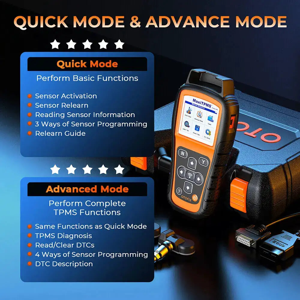 OTOFIX TireGO TPMS Programming Tool WiFi TPMS Scan Tool Relearn — product view 6