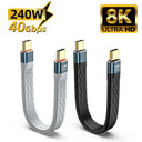 USB-C Short Cable for Fast Charging