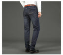 Wthinlee New Business Men's Jeans Casual Straight Stretch Denim