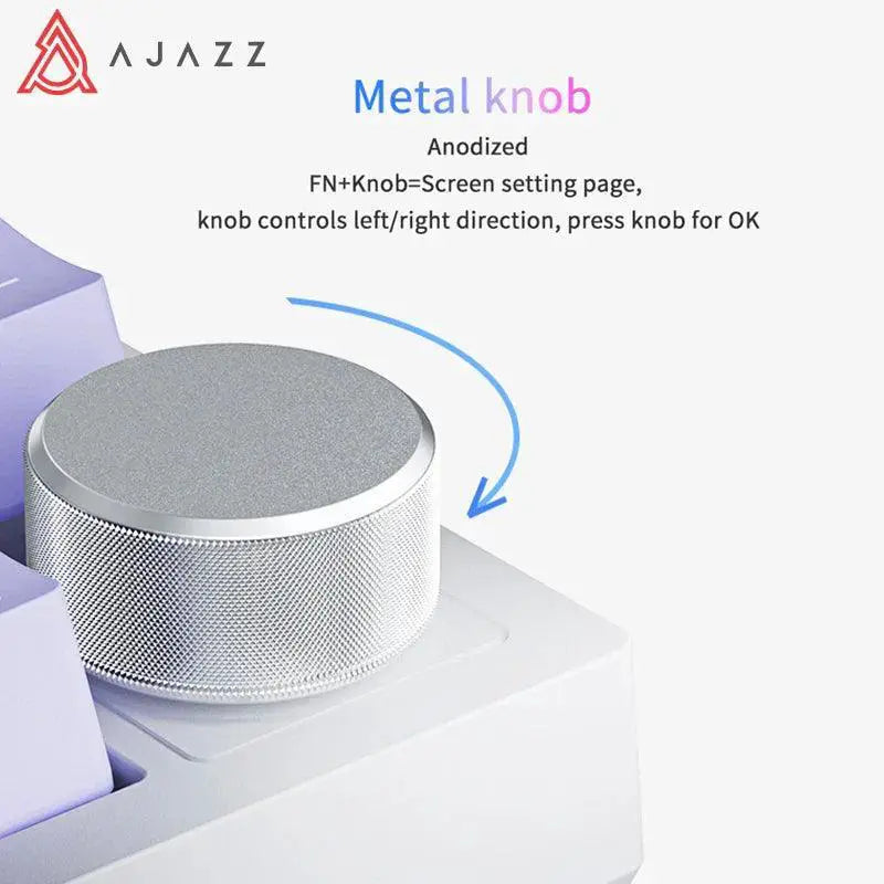 Ajazz Ak820 RGB Gaming Keyboard Versatile Connectivity