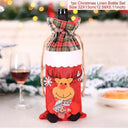 Wine Bottle Covers for Christmas Decor