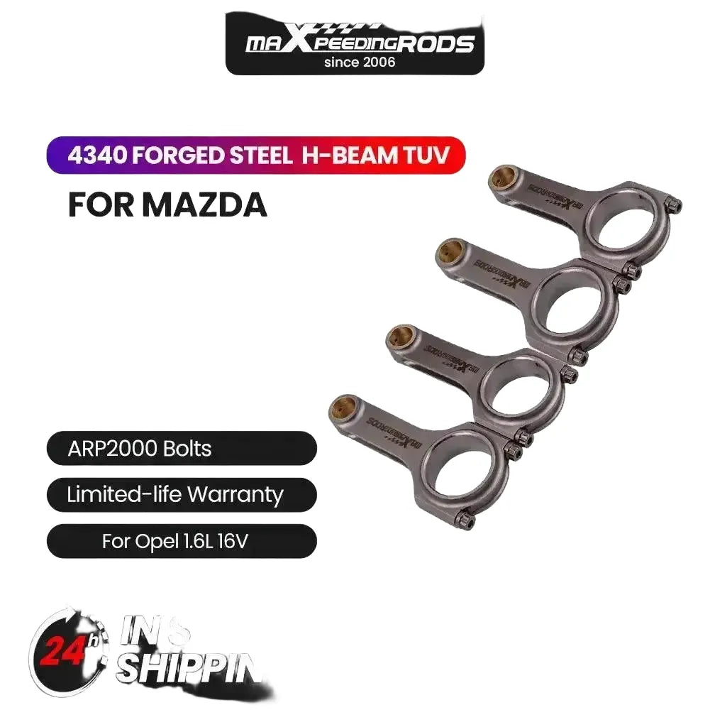 Engine H-Beam Rods for Mazda Race — product view 1