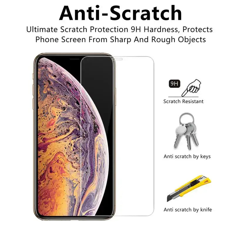 Tempered Glass for iPhone Pro MAX Plus Screen Protector — product view 3