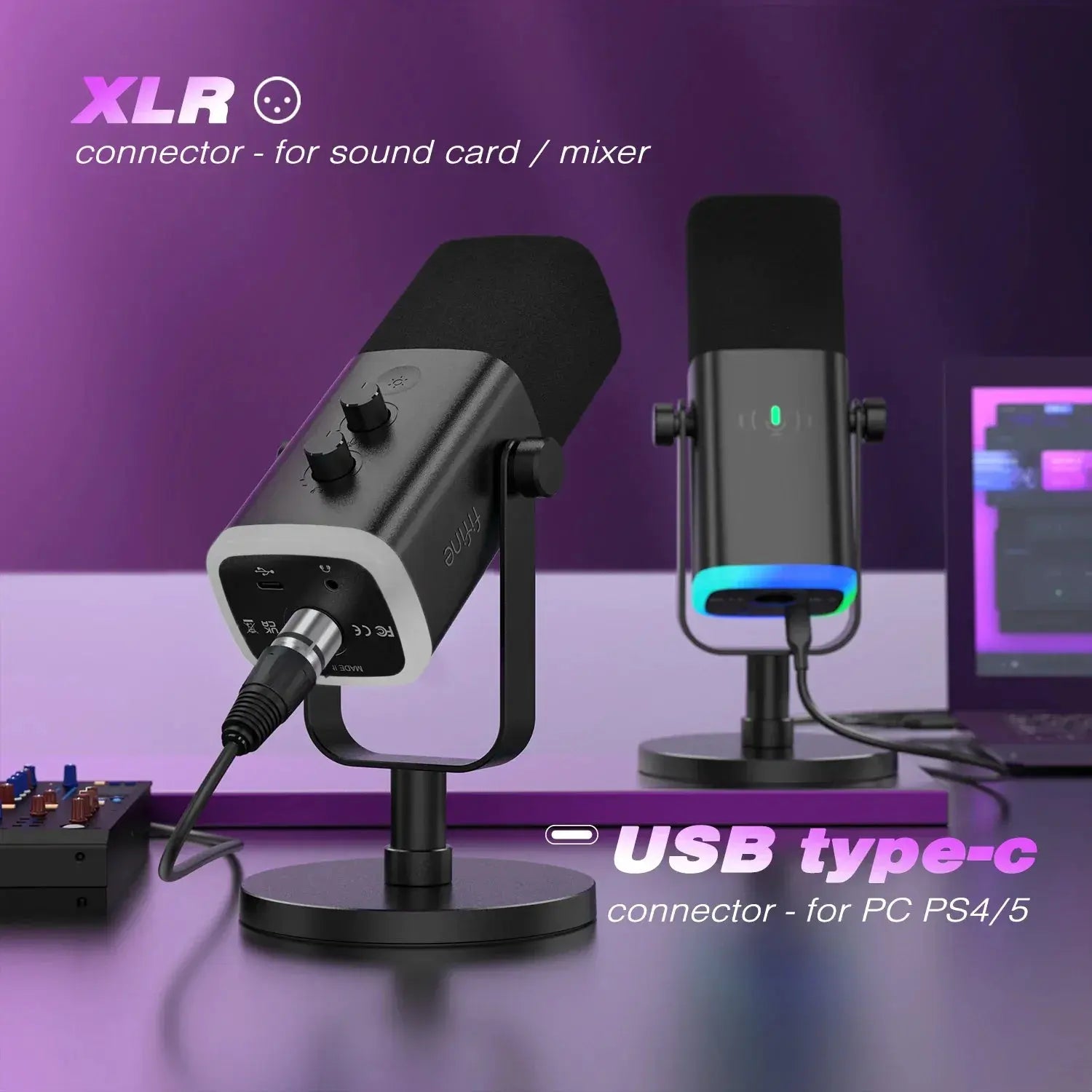 AM8 Dynamic USB XLR Microphone for Gaming and Streaming