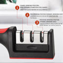 Black Knife Sharpener: Effortless Sharpening Tool for Chefs