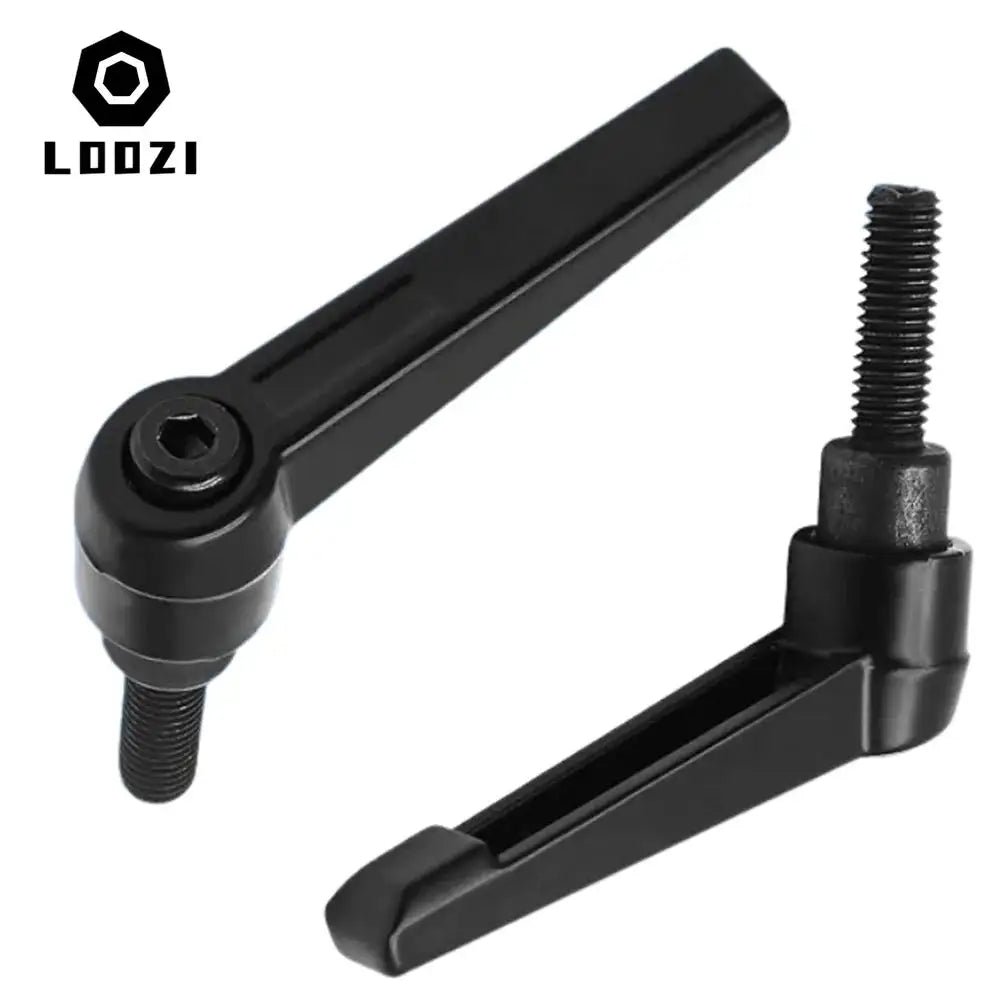 1pcs Handle Screws Bolt M4 M5 M6 M8 M10 M12 M16 Clamping Lever Machinery Adjustable Handle Locking External Male Thread Knob