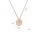 Fashion Retro Lucky Four Leaf Clover Necklace Gift for Women