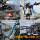 HEZZO Folding Electric Bike for Outdoor Rides