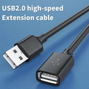 Reliable USB 2.0 Extension Cable for PCs
