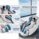 Intelligent Massage Chair Upgraded Electric Extended SL Rail Foot Calf Roller Full Body Airbag Wrapped Zero Gravity Thai Stretch