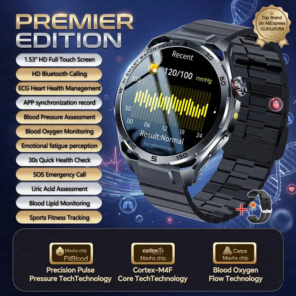 Ai Health Smartwatch With Ecg Tracker — product view 16