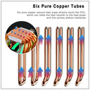 IWONGOU Rainbow RGB CPU Cooler Efficient Cooling Solution