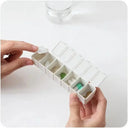 Braille Pill Box for Travelers Meds