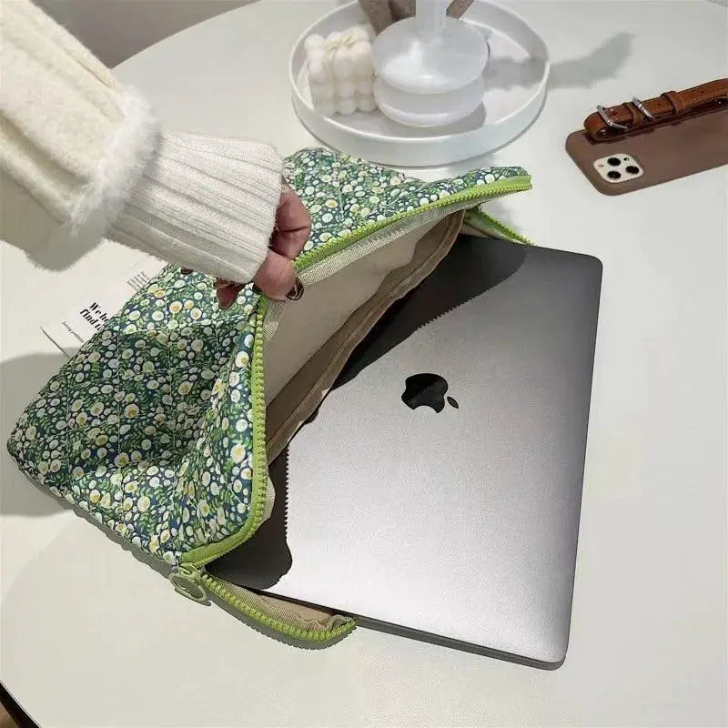 Floral Laptop Sleeve With Stylish Protection And Quality