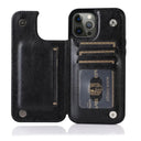 Double Buckle Leather Case for iPhone Pro Max Plus with