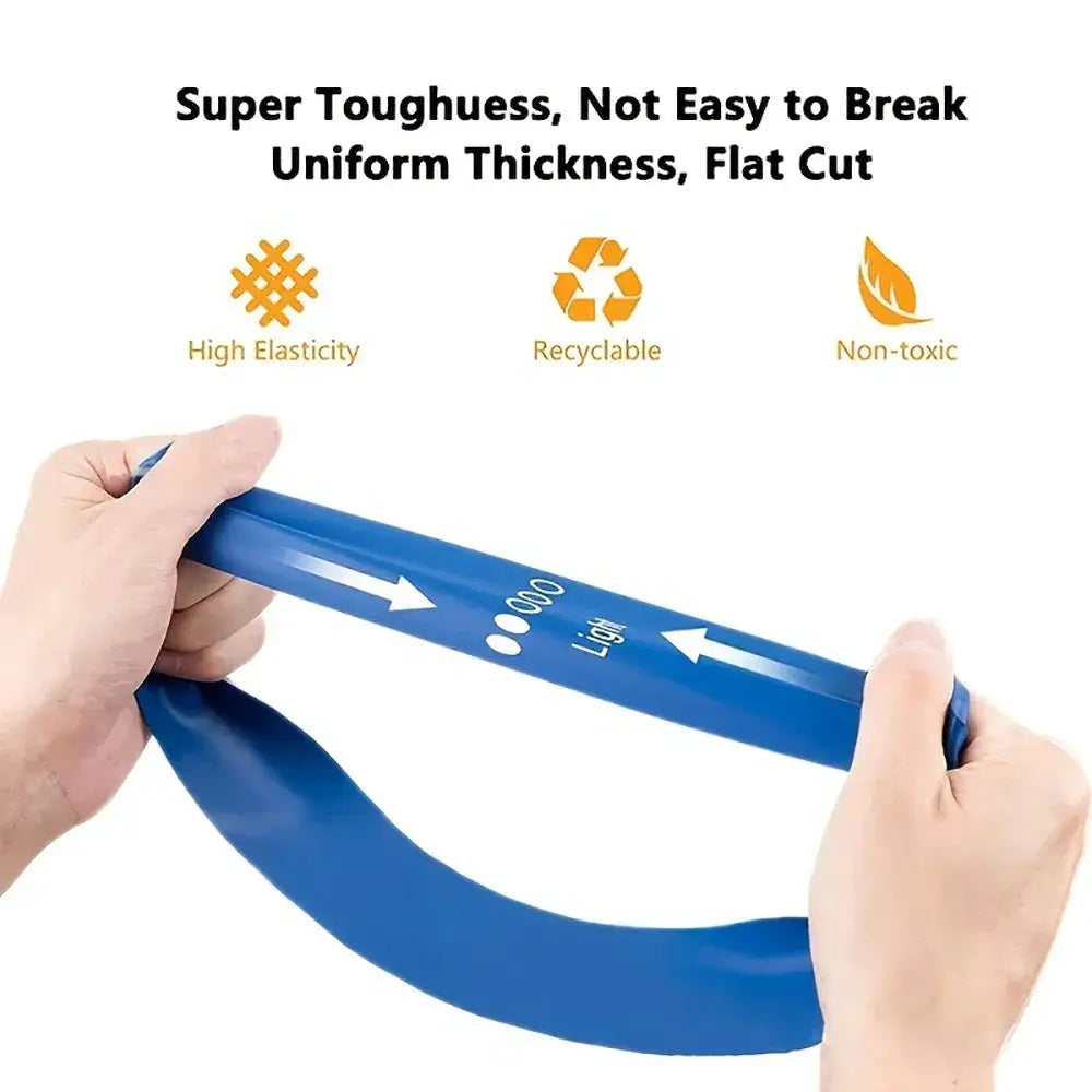 5 Piece Portable Resistance Bands Set For Gym And Yoga