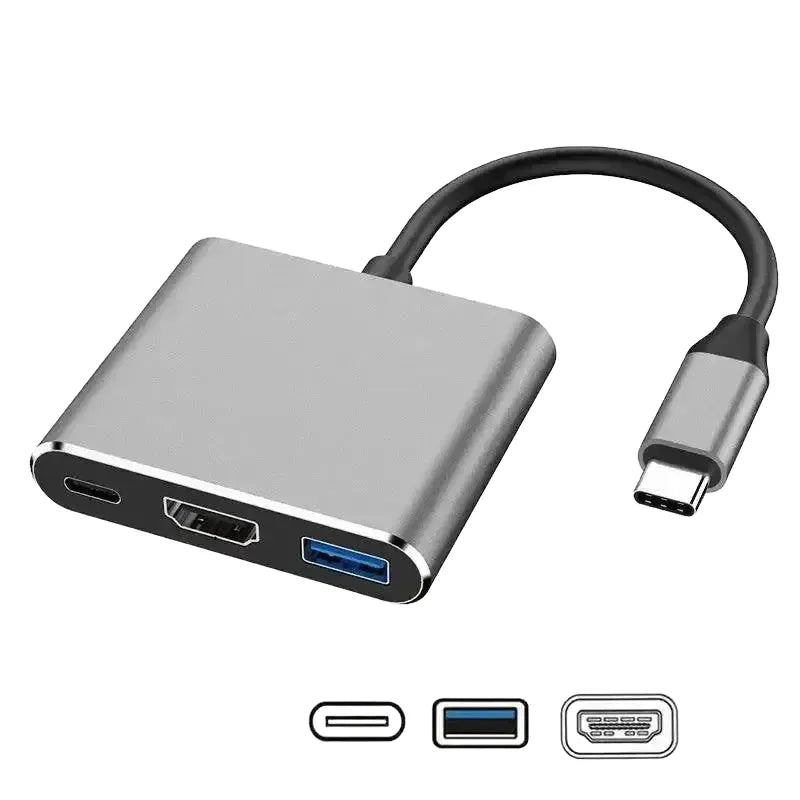 MacBook Pro USB C Dock With HDMI — Gray