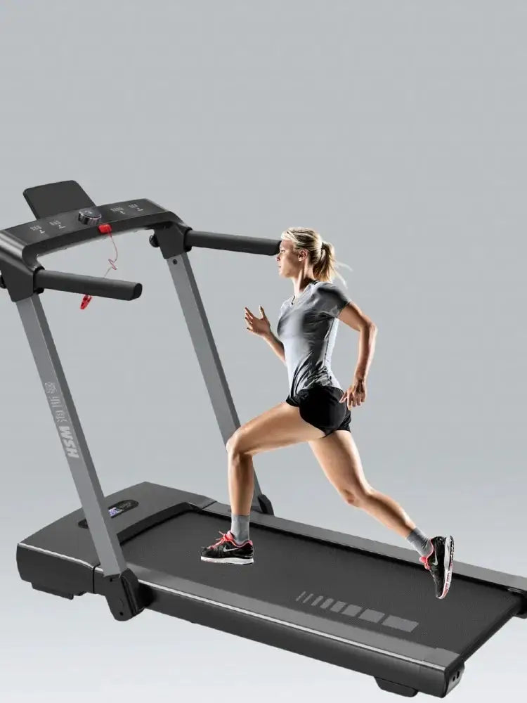1.5HP Electric Drive Gym Fitness Treadmill Home Exercise Manual Folding Walking Pad for 150kg Users ABS