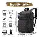 50L Tactical Backpack Men's Travel Large Capacity Rucksacks