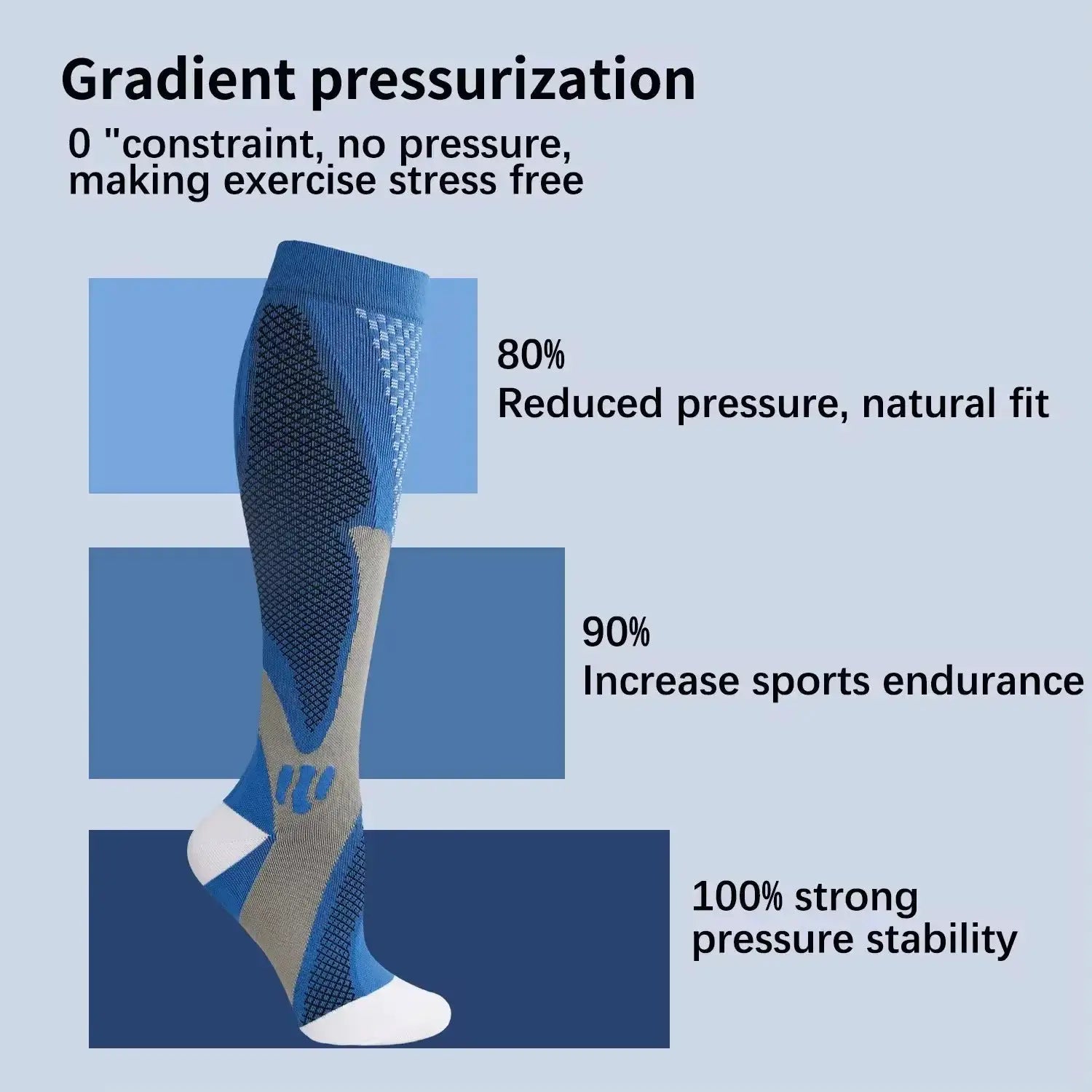 Ultimate Comfort Compression Socks For Sports And Nursing