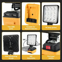 Cordless LED Work Light Ultra Bright Flood Light Portable