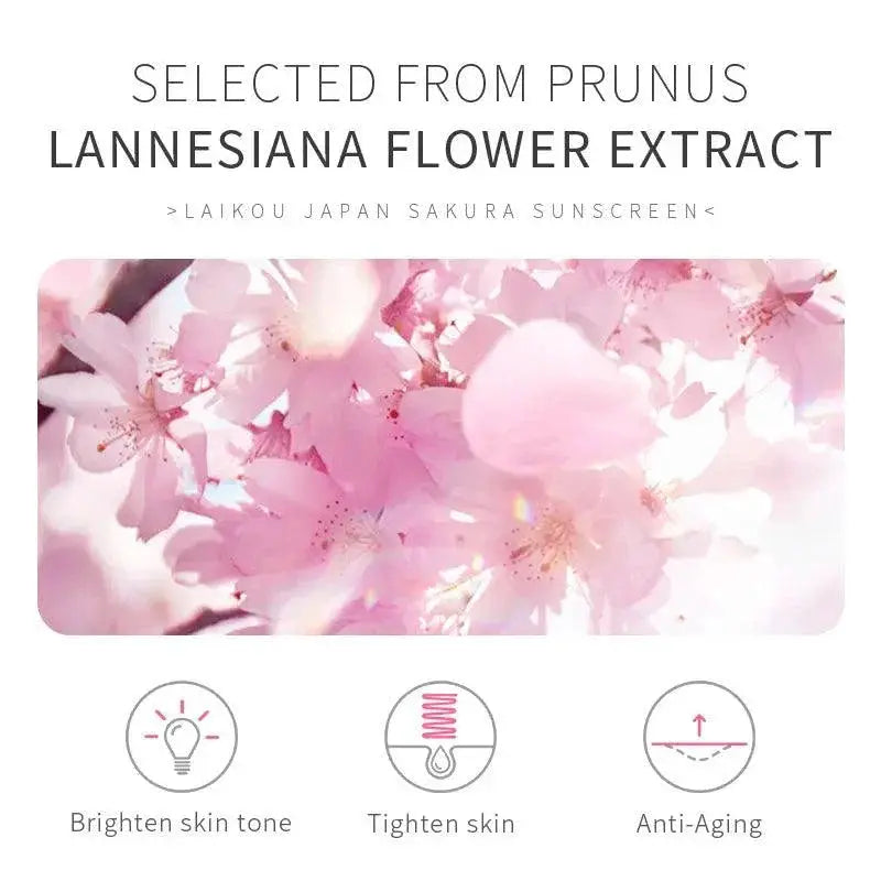 Sakura Radiance Sunscreen Brightens Skin With UV Protection
