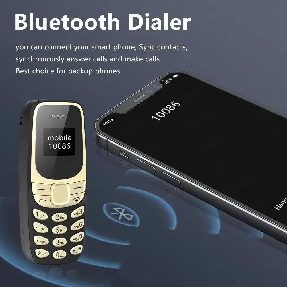 Mini Dual SIM Phone With Bluetooth Voice Changer SERVO BM35